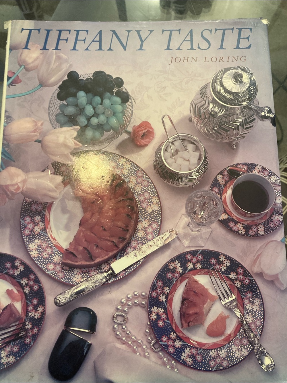 Tiffany Taste Book by John Loring — Pink & Blue Cover
